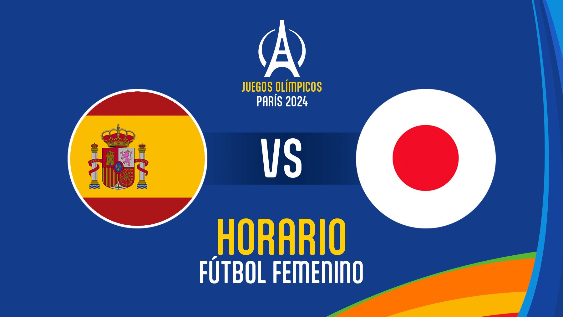 Horario España – Japón: dónde ver y a qué hora es el partido de fútbol femenino en los Juegos Olímpicos.