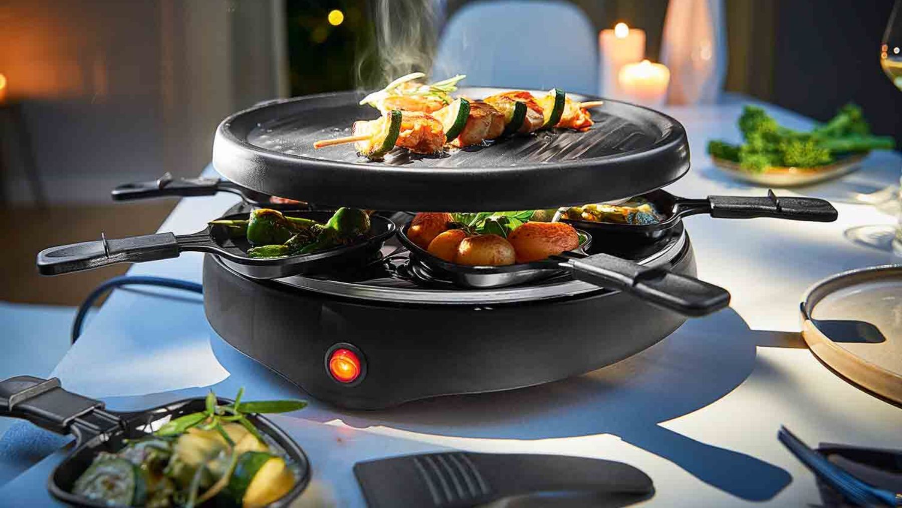 Raclette grill de Lidl.