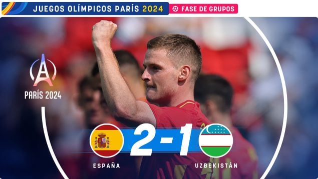 España Uzbekistán Juegos Olímpicos fútbol