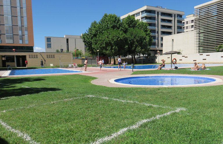 Las piscinas municipales de Cappont (Lérida) en una imagen de archivo.