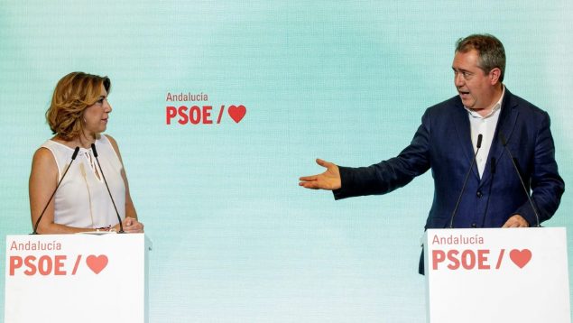 Díaz y Espadas se enzarzan por los ERE y avivan la tensión en el PSOE-A: «Algunos dicen muchas tonterías»