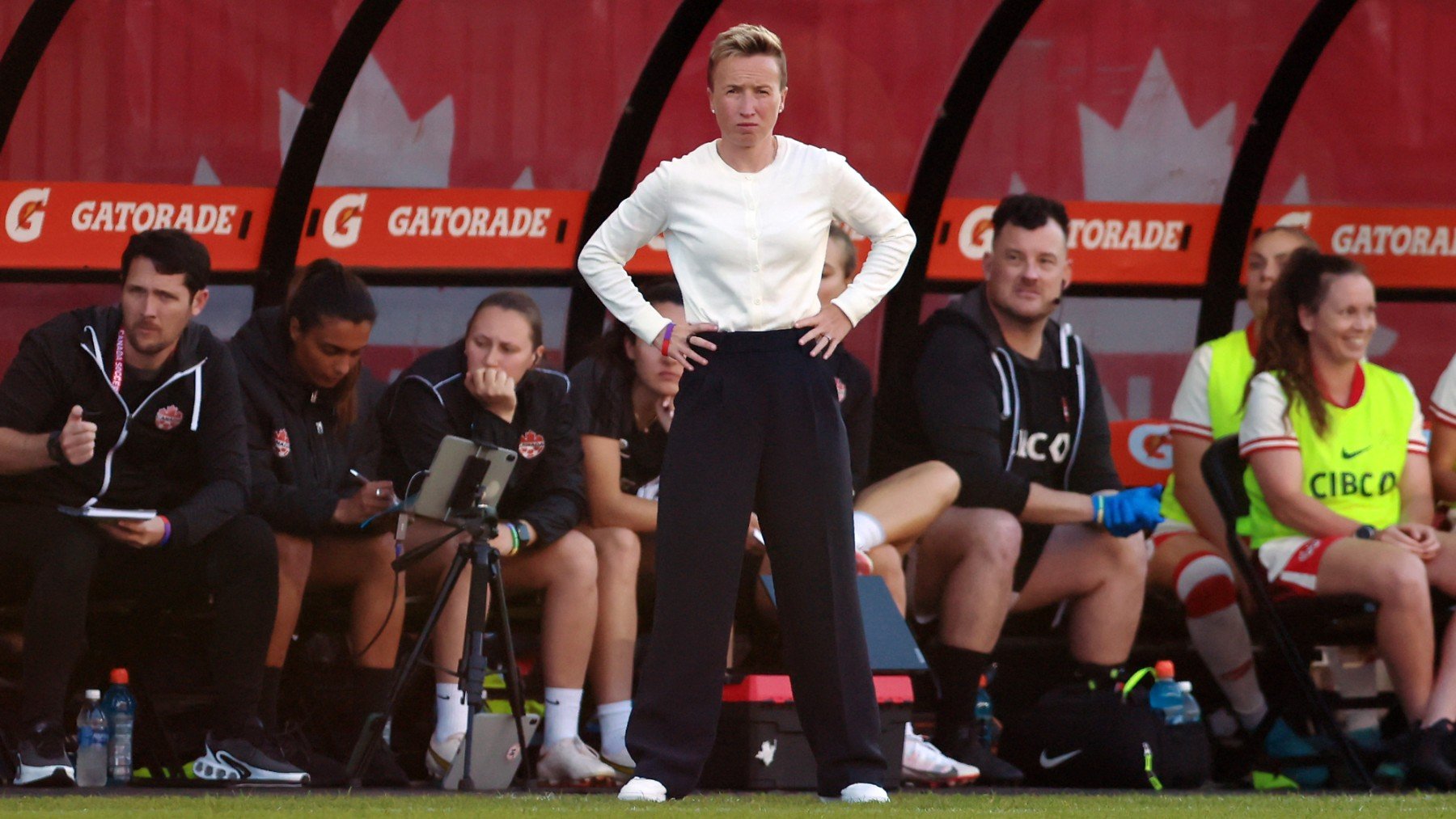 Bev Priestman, seleccionadora de Canadá. (Getty)