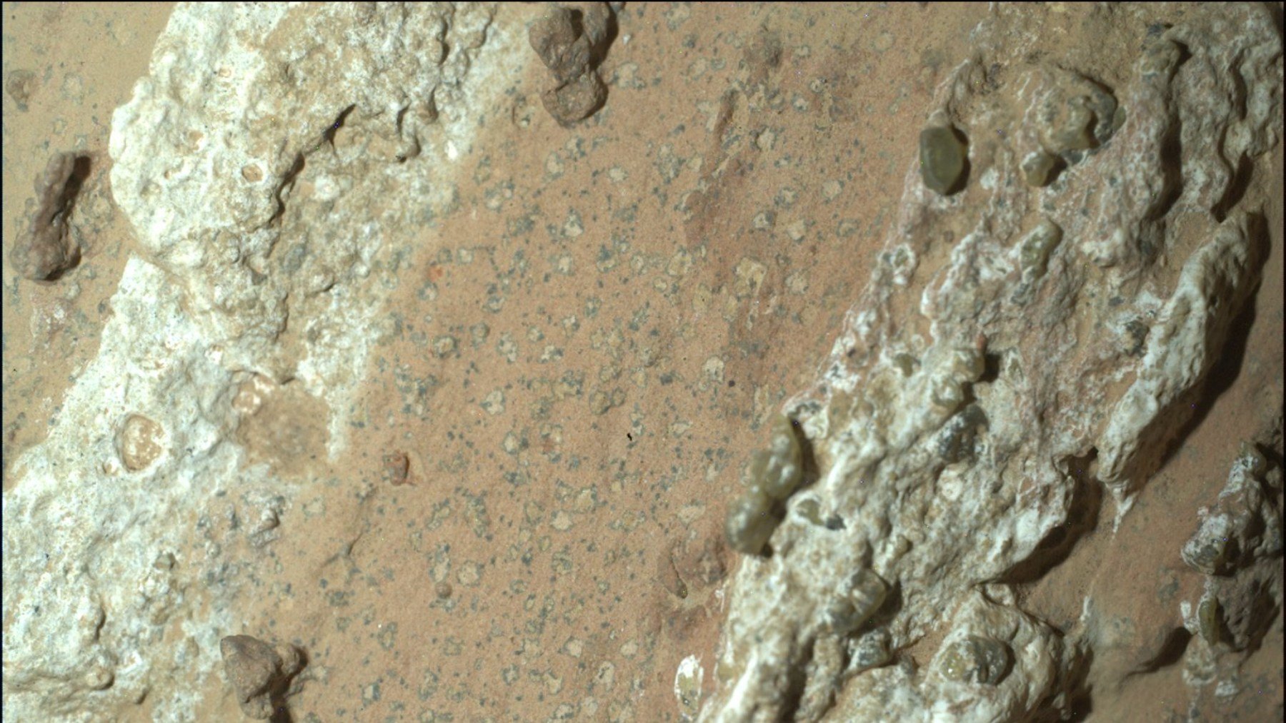 Roca encontrada en Marte.