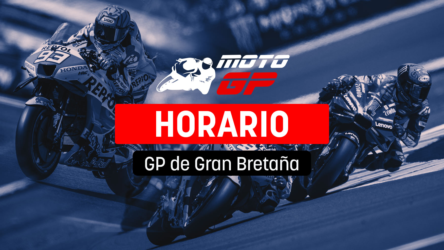 Horario del GP de Gran Bretaña de MotoGP: dónde ver la carrera en directo gratis por TV y online.