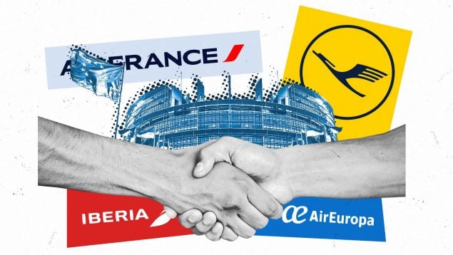 Iberia, Air Europa, Air France, Luthansa