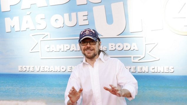 El actor Santiago Segura, posando en un evento en Madrid