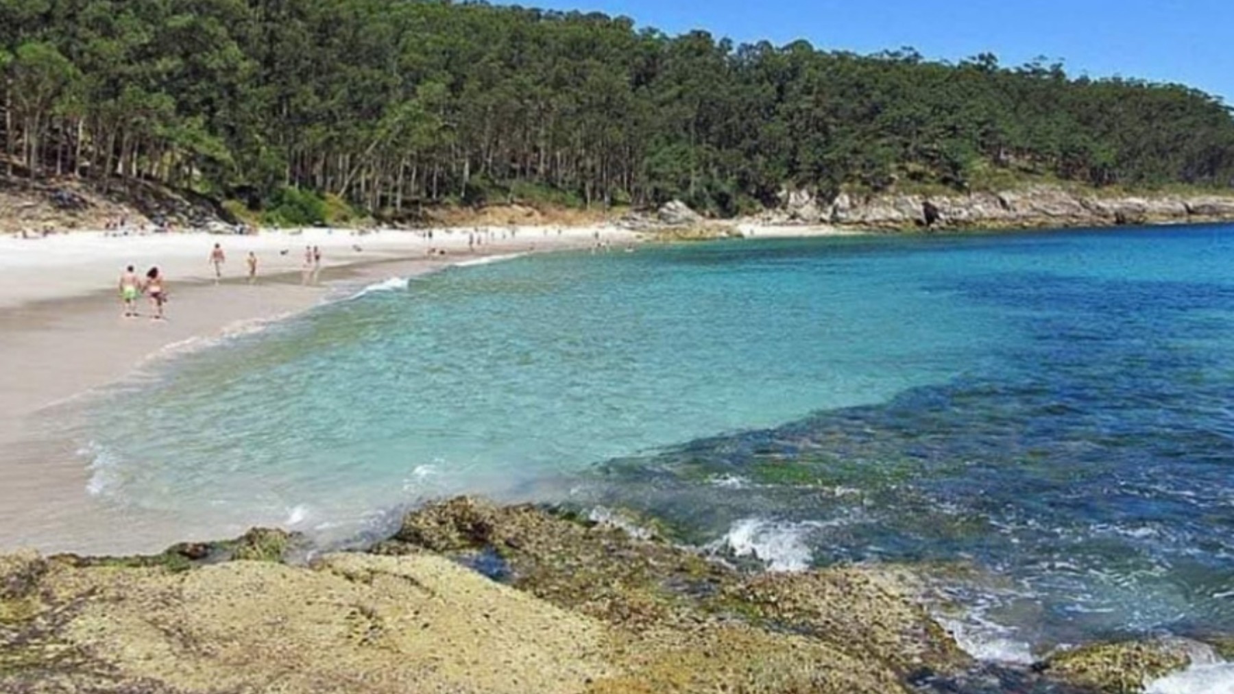 La paradisiaca Isla de Arousa en Pontevedra con 80 playas.