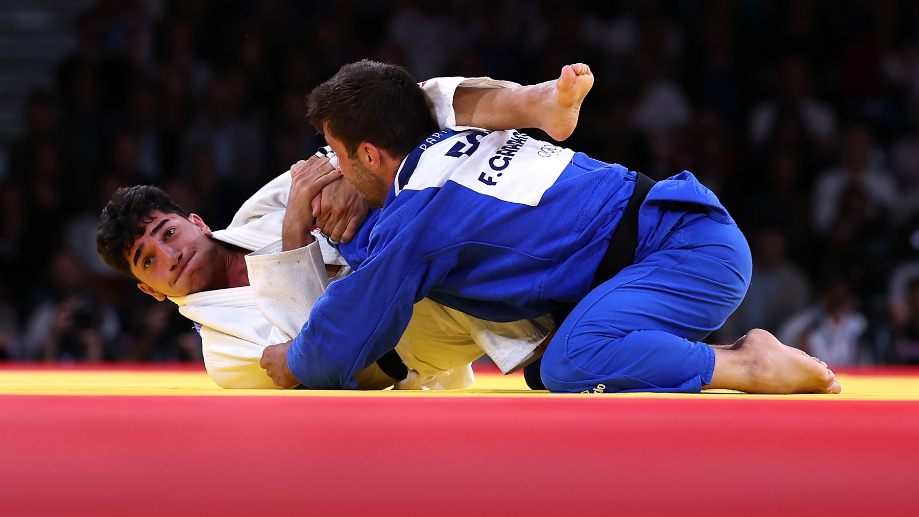 Fran Garrigós ganó el bronce en judo. (Getty)