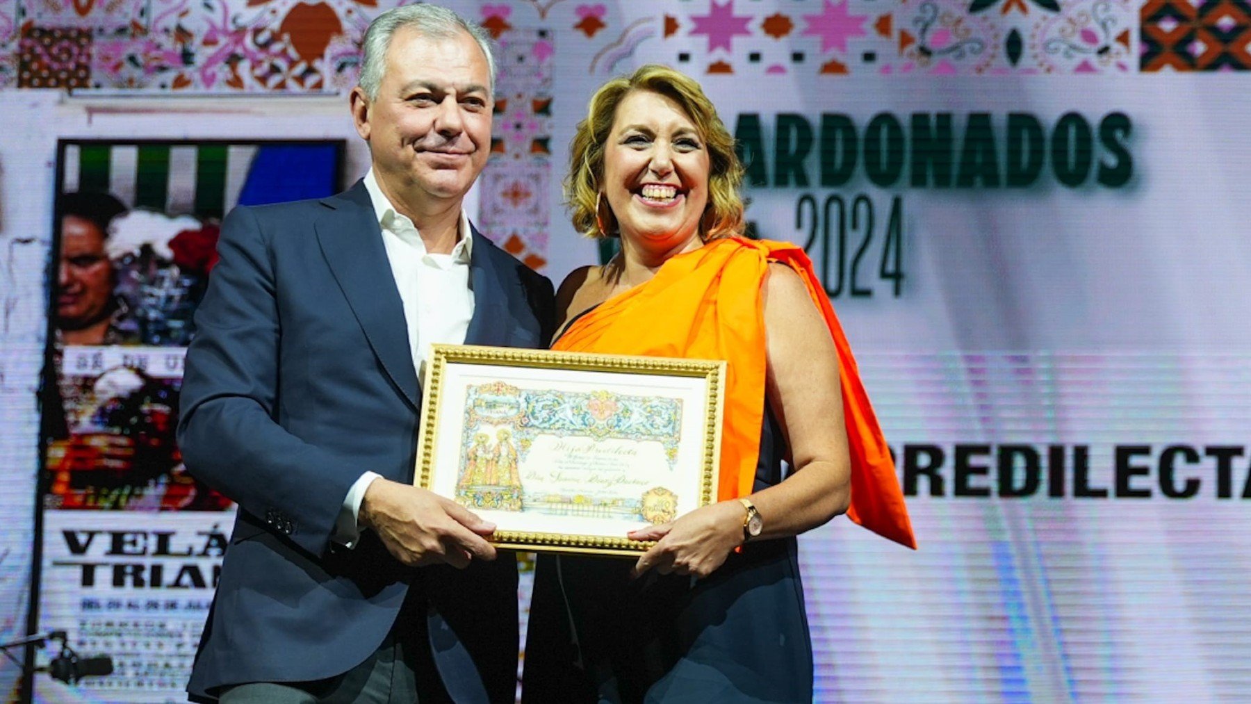 José Luis Sanz (PP) y Susana Díaz (PSOE)