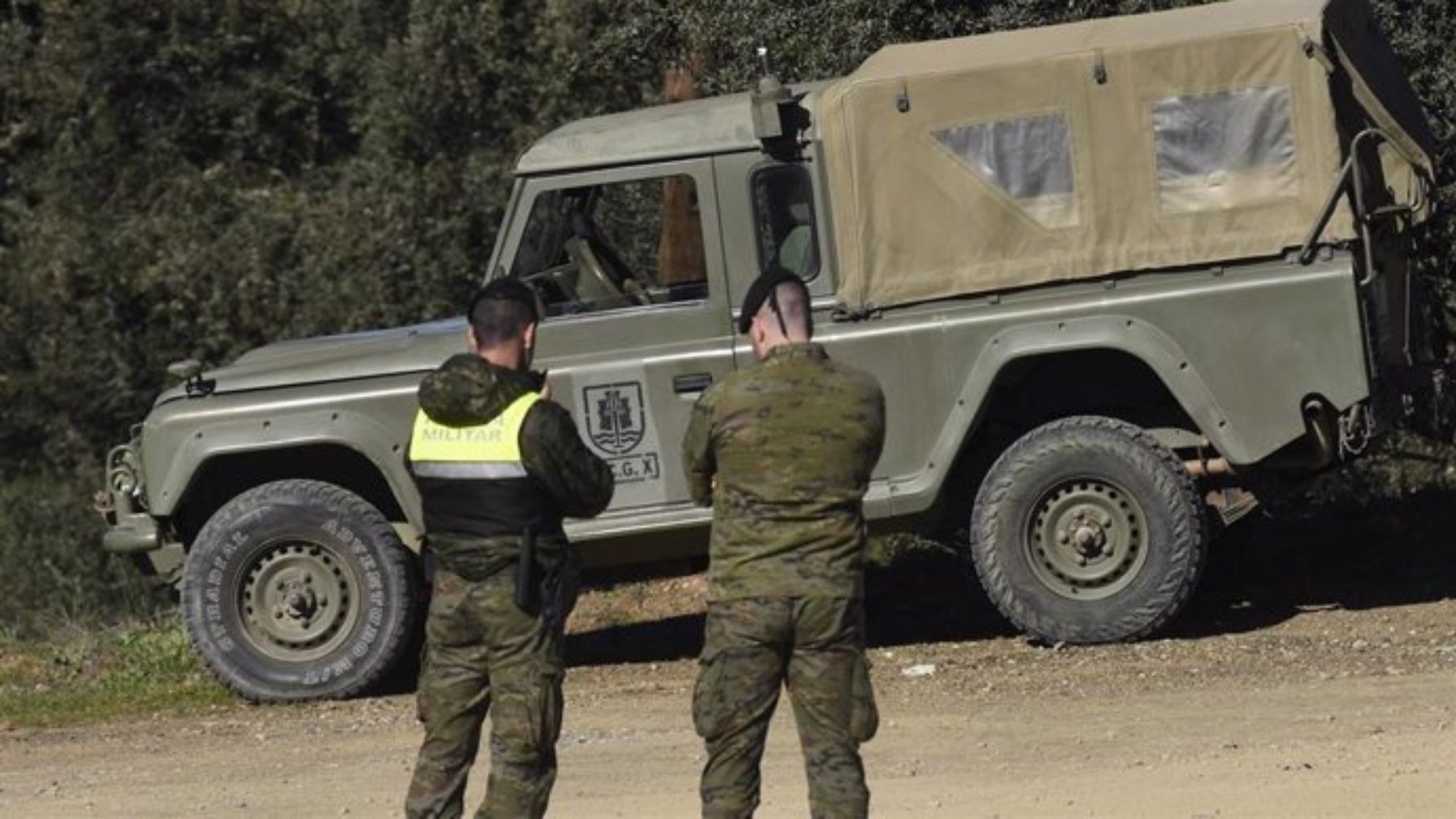 Militares de Cerro Muriano. (EP)