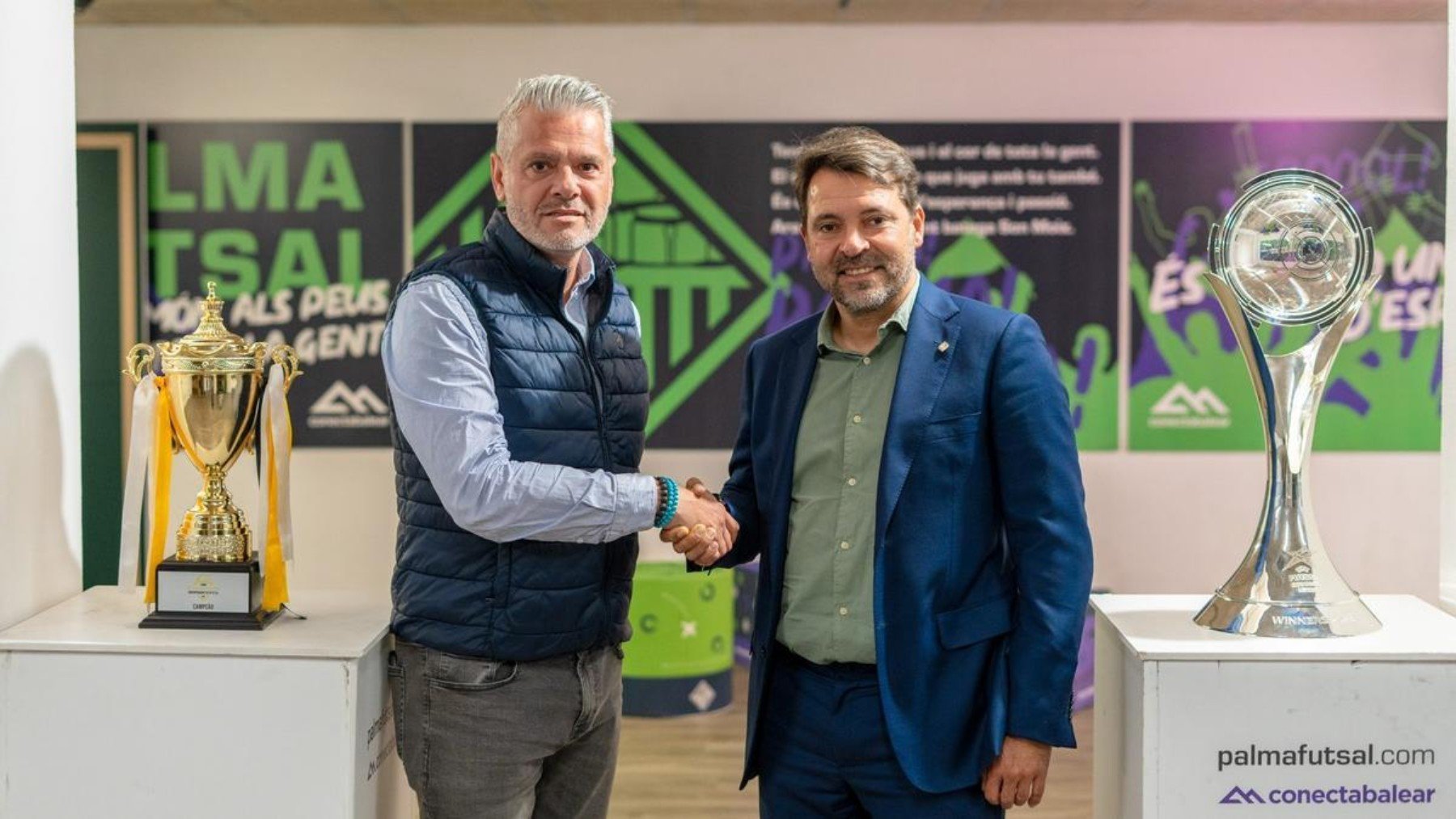 Jordi Horrach junto a José Tirado, nuevo vicepresidente.