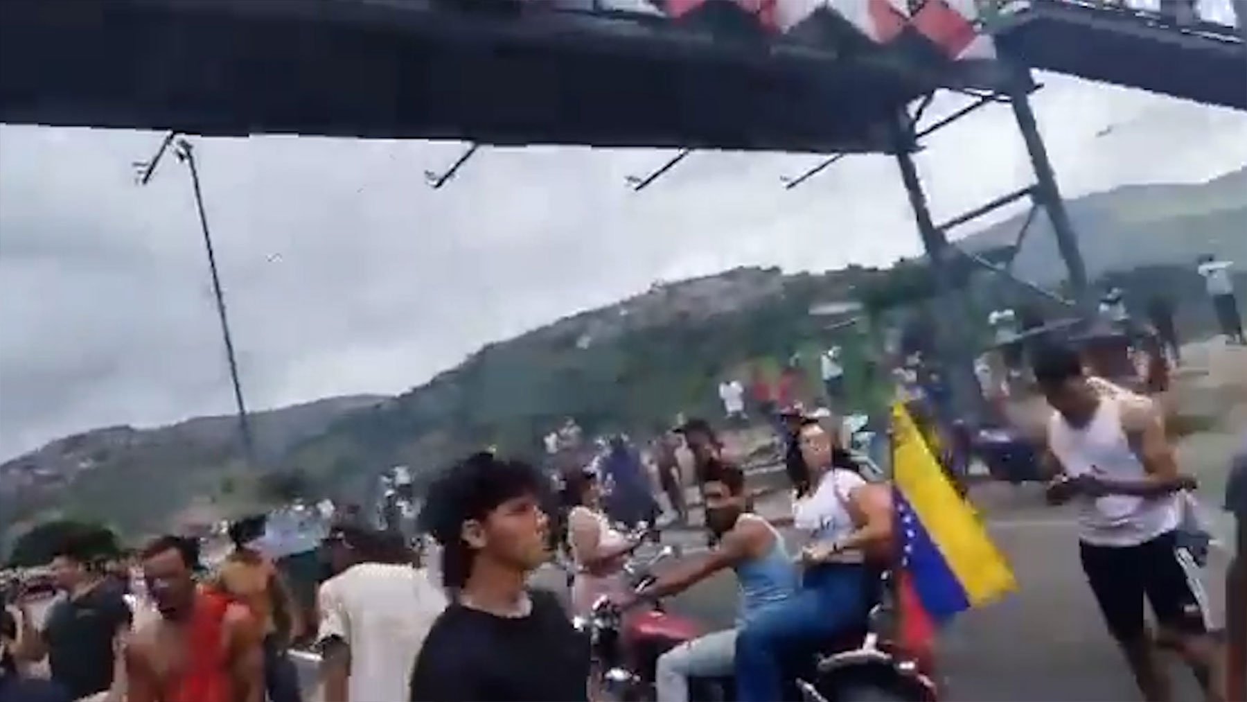 Imágenes de las protestas en Venezuela.