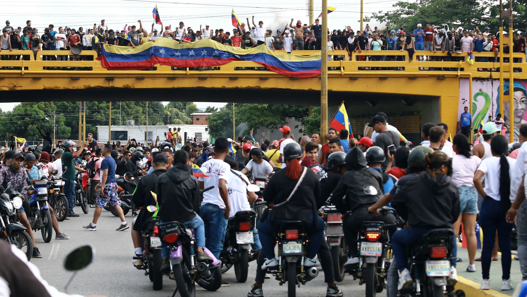 Protestas en Venezuela. (Foto: EP)