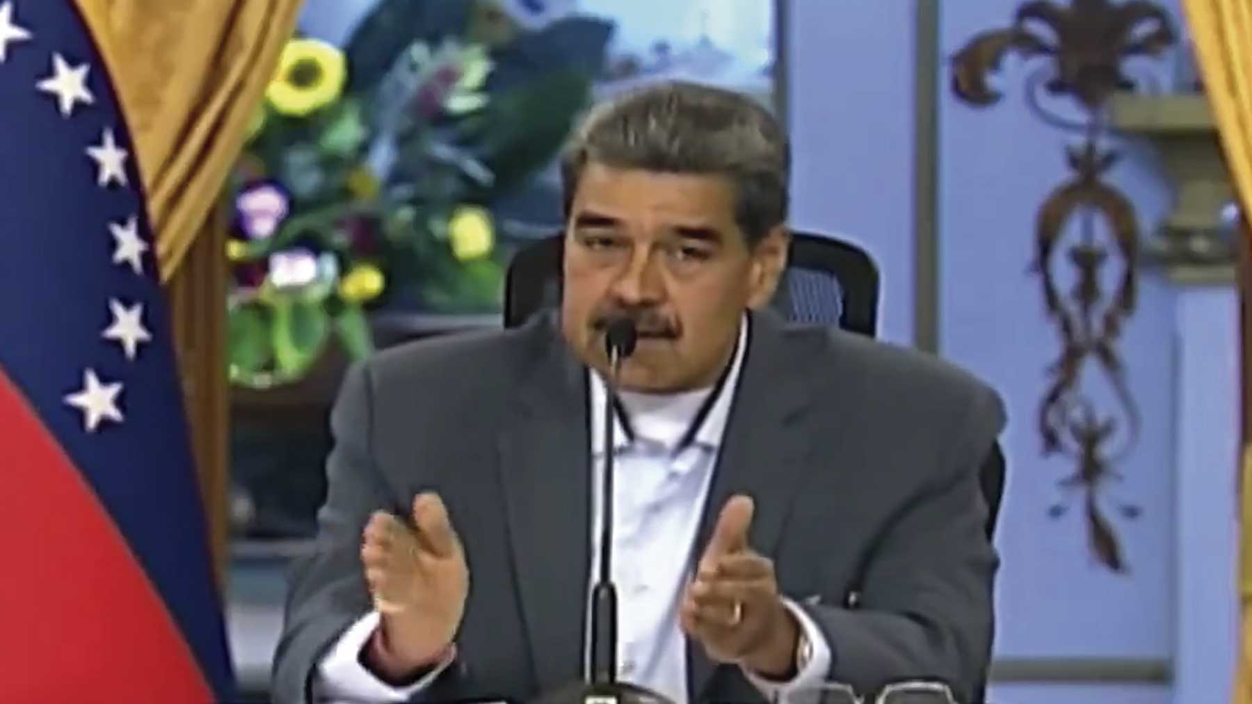 Nicolás Maduro, dictador de Venezuela.