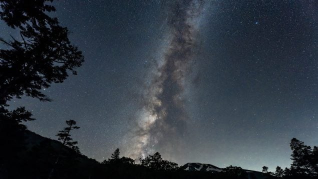 Cielo estrellado, País Vasco.