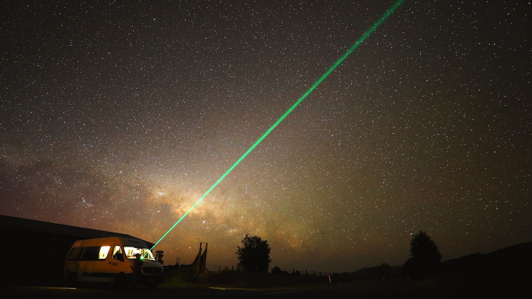 Cielo estrellado.