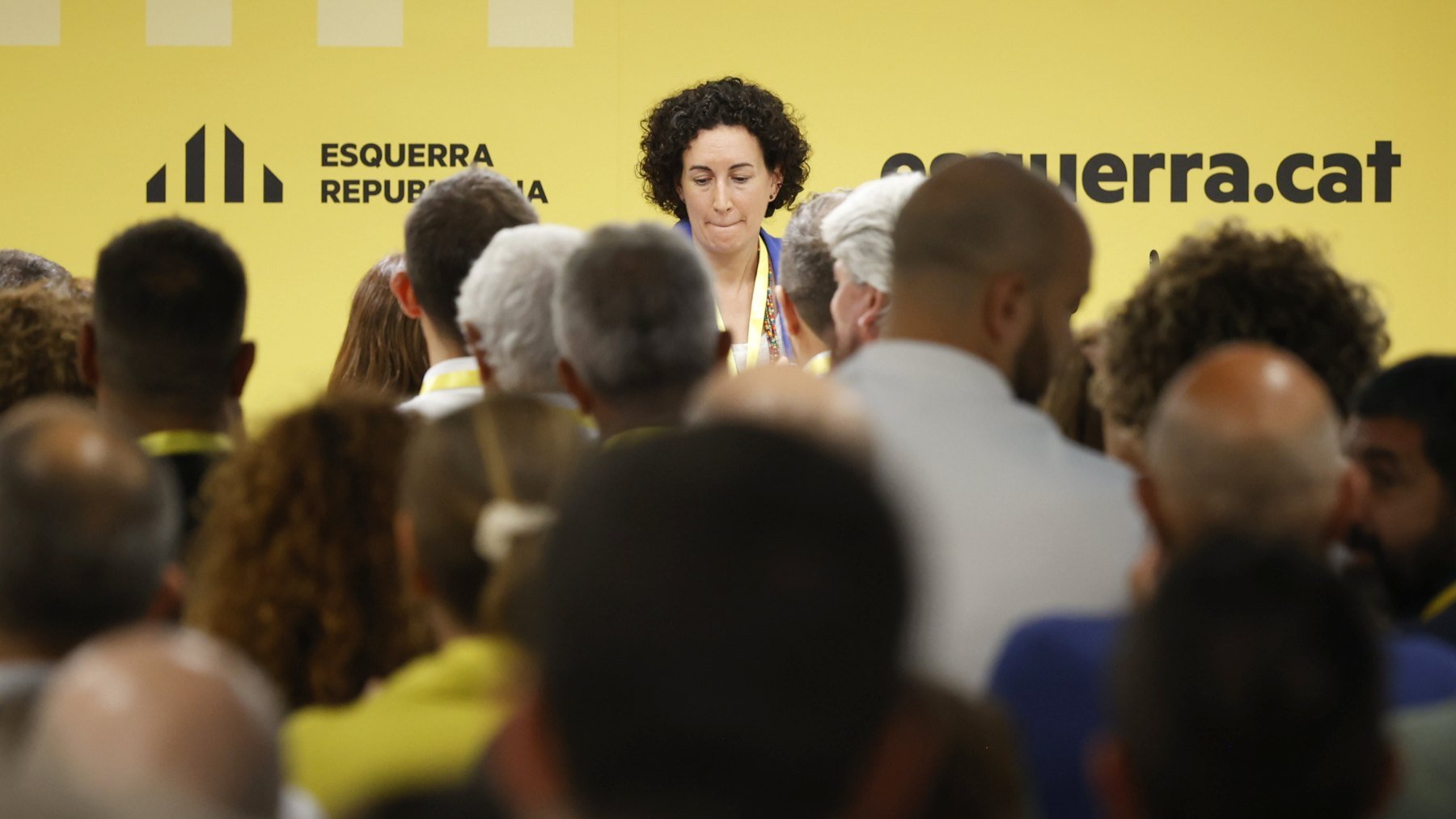 La secretaria general de ERC, Marta Rovira. (Foto: EP)