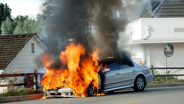 Incendios coches eléctricos