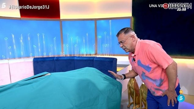 Jorge Javier Vázquez en El Diario de Jorge. (Mediaset)