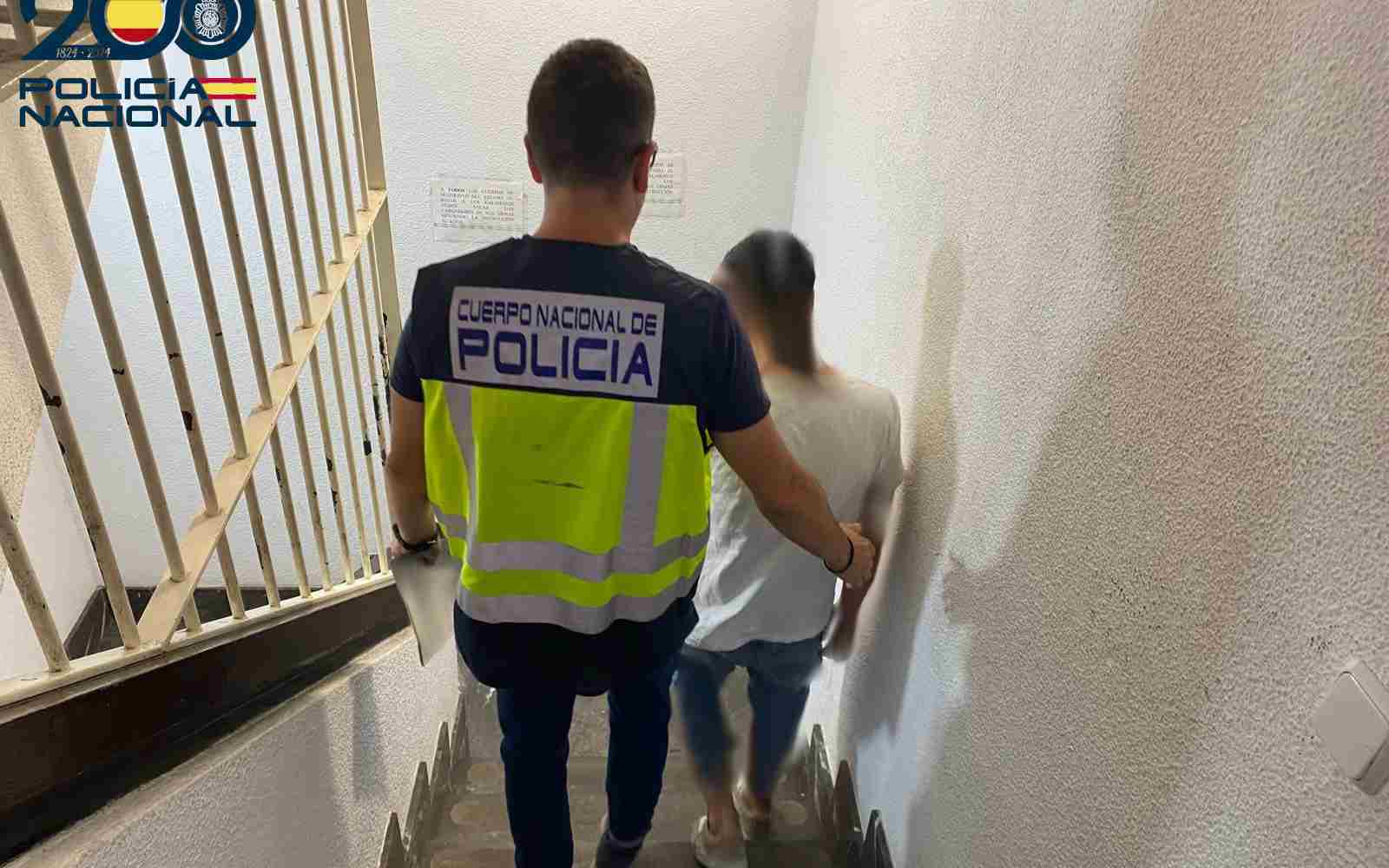 El joven detenido en Palma por tenencia de pornografía infantil. POLICÍA NACIONAL