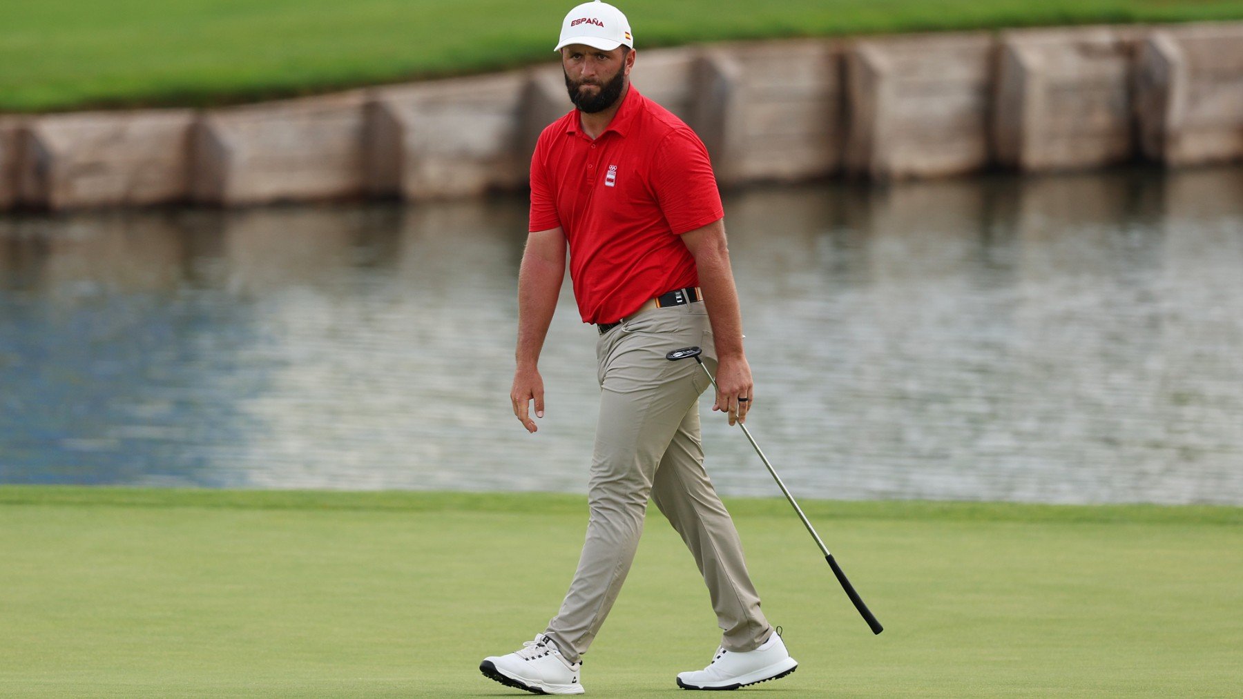 Jon Rahm, en los Juegos Olímpicos de París 2024. (Getty)