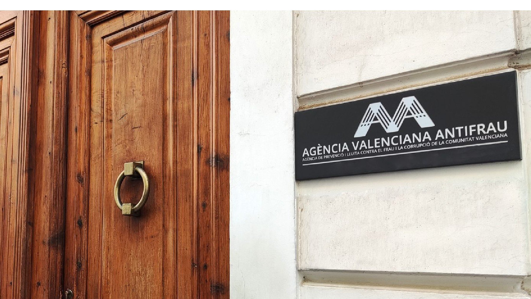 Fachada de la Agencia Valenciana Antifraude.