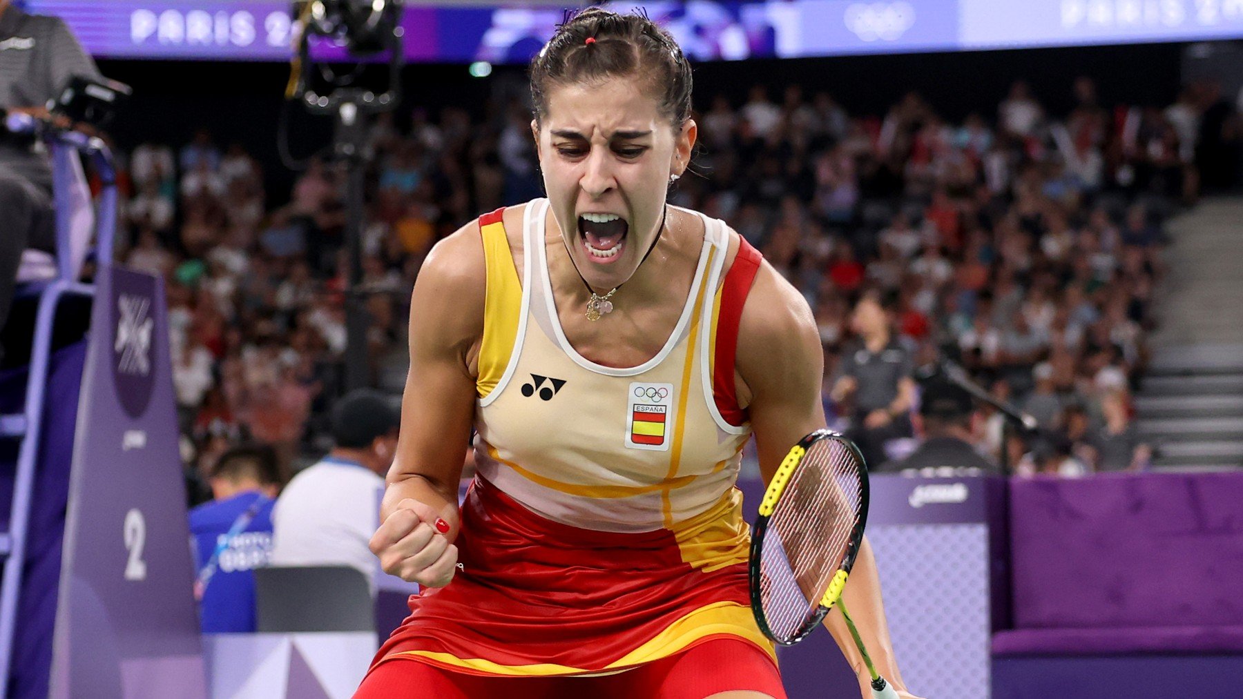 Carolina Marín quiere reconquistar el oro olímpico en París. (Getty)