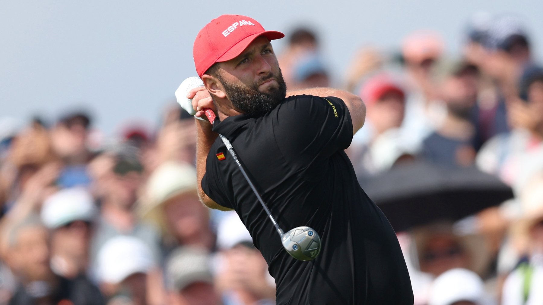 Jon Rahm disputando el torneo olímpico. (Getty)