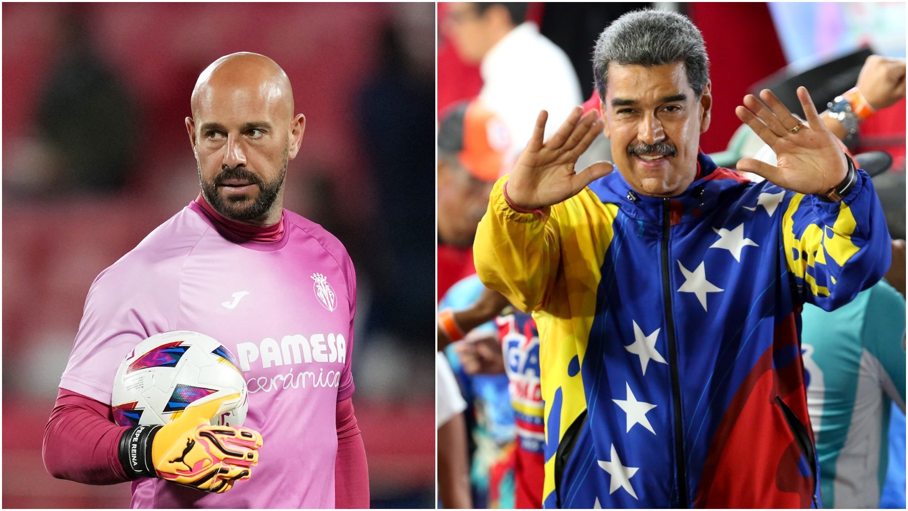 Pepe Reina y Maduro.