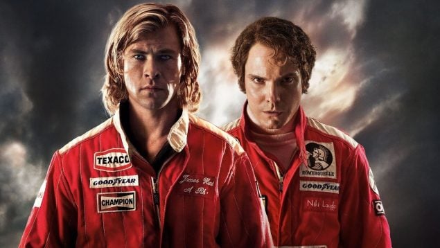 'Rush' es la película deportiva más aclamada de los últimos tiempos.