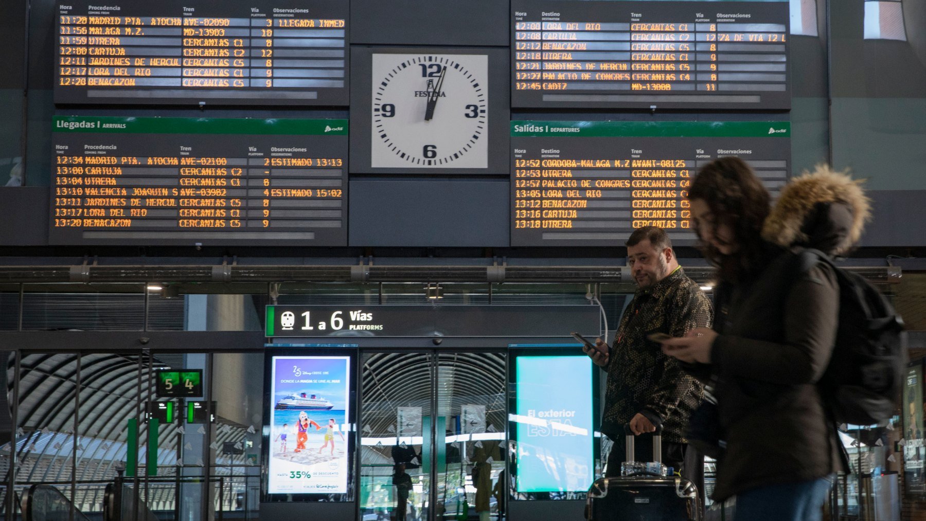 Estación de Ave de Santa Justa en Sevilla. (Foto: EP)