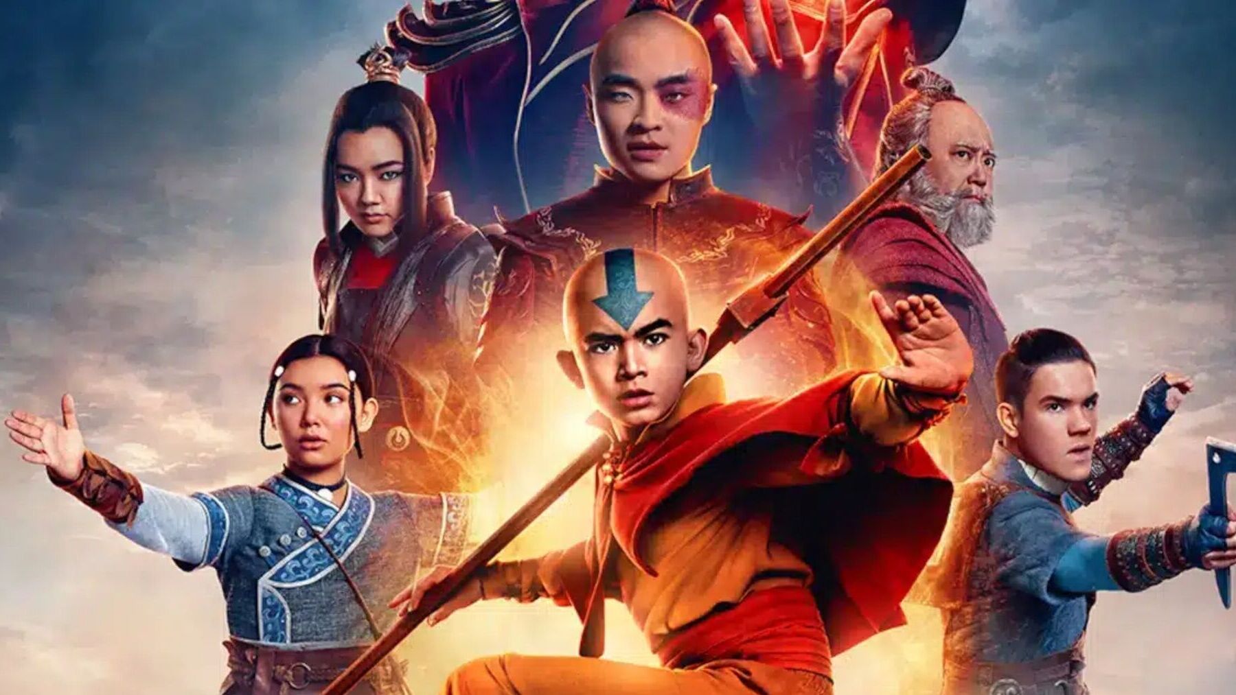 Cartel promocional de ‘Avatar: la leyenda de Aang’.