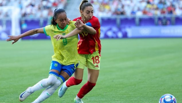 España, Brasil, fútbol femenino, Juegos