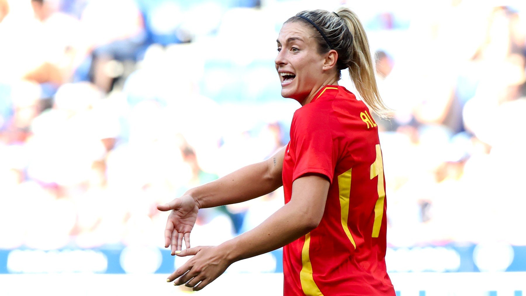 Alexia Putellas, ante Colombia. (Getty)