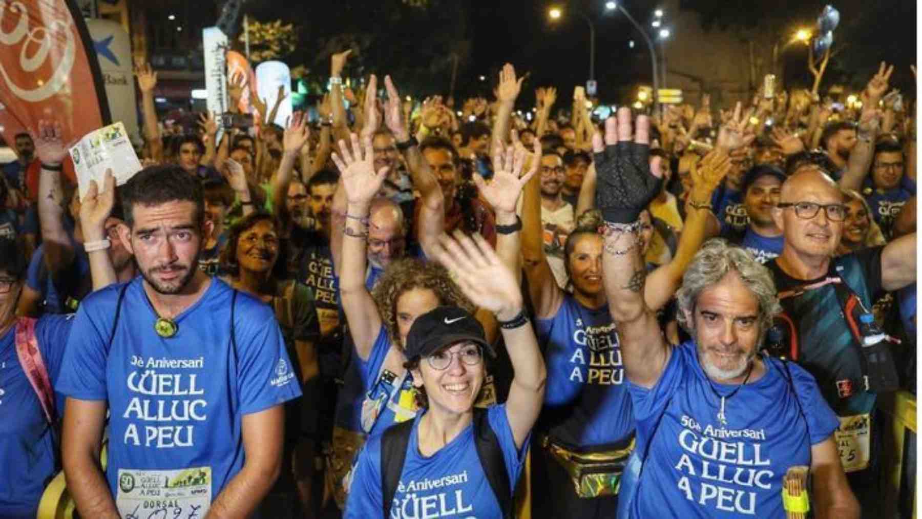 Participantes de una anterior edición de este popular evento veraniego de Mallorca.