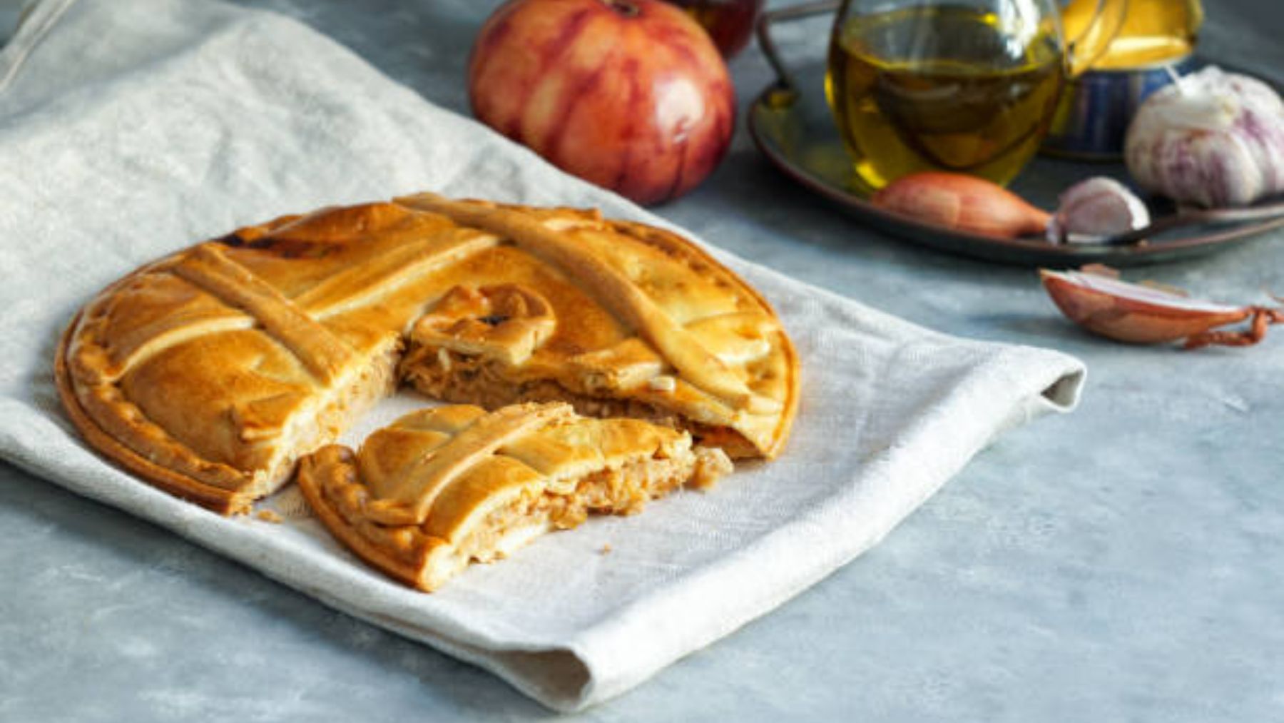 Empanada de atún.