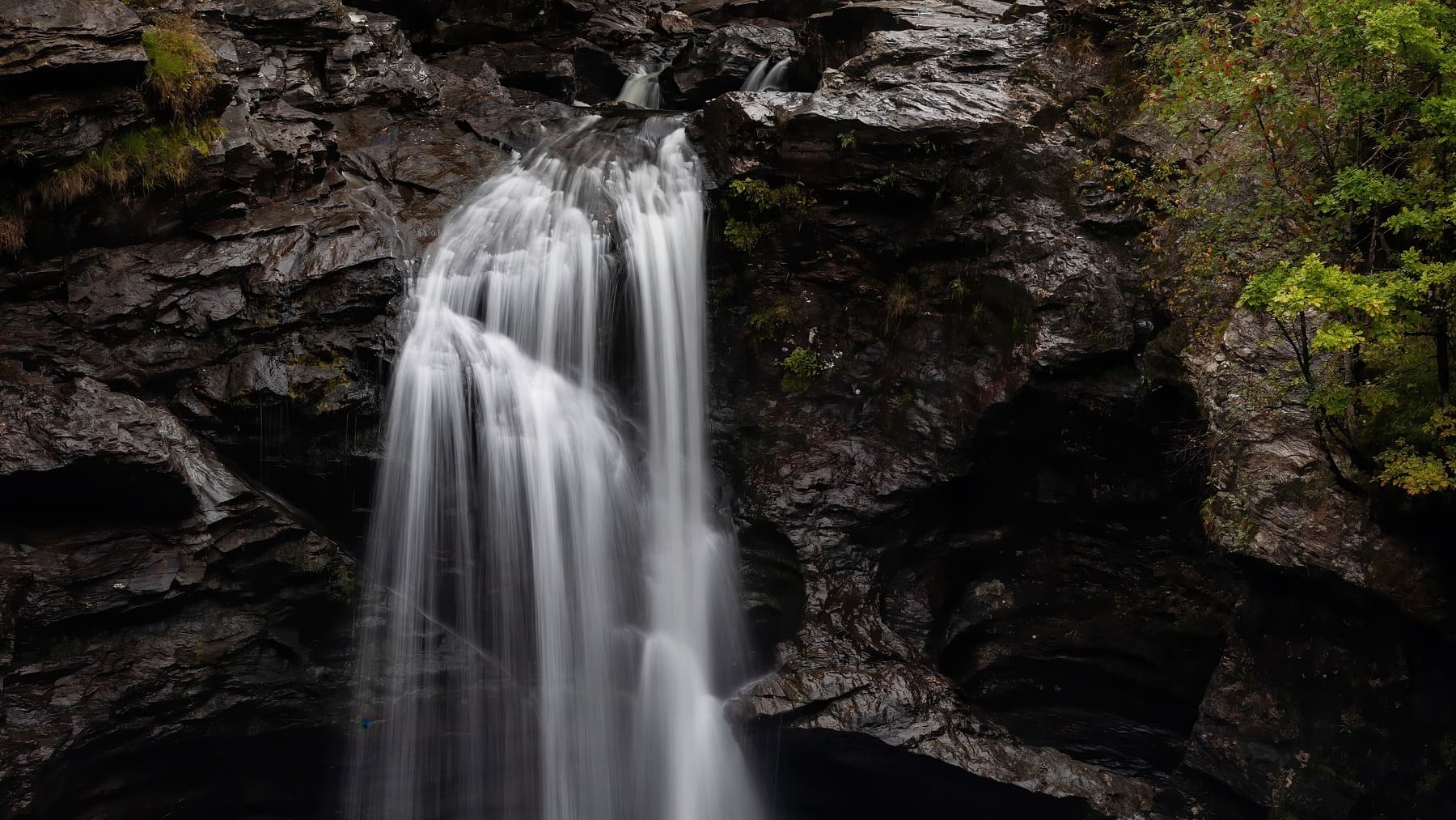 Parte final de una catarata.