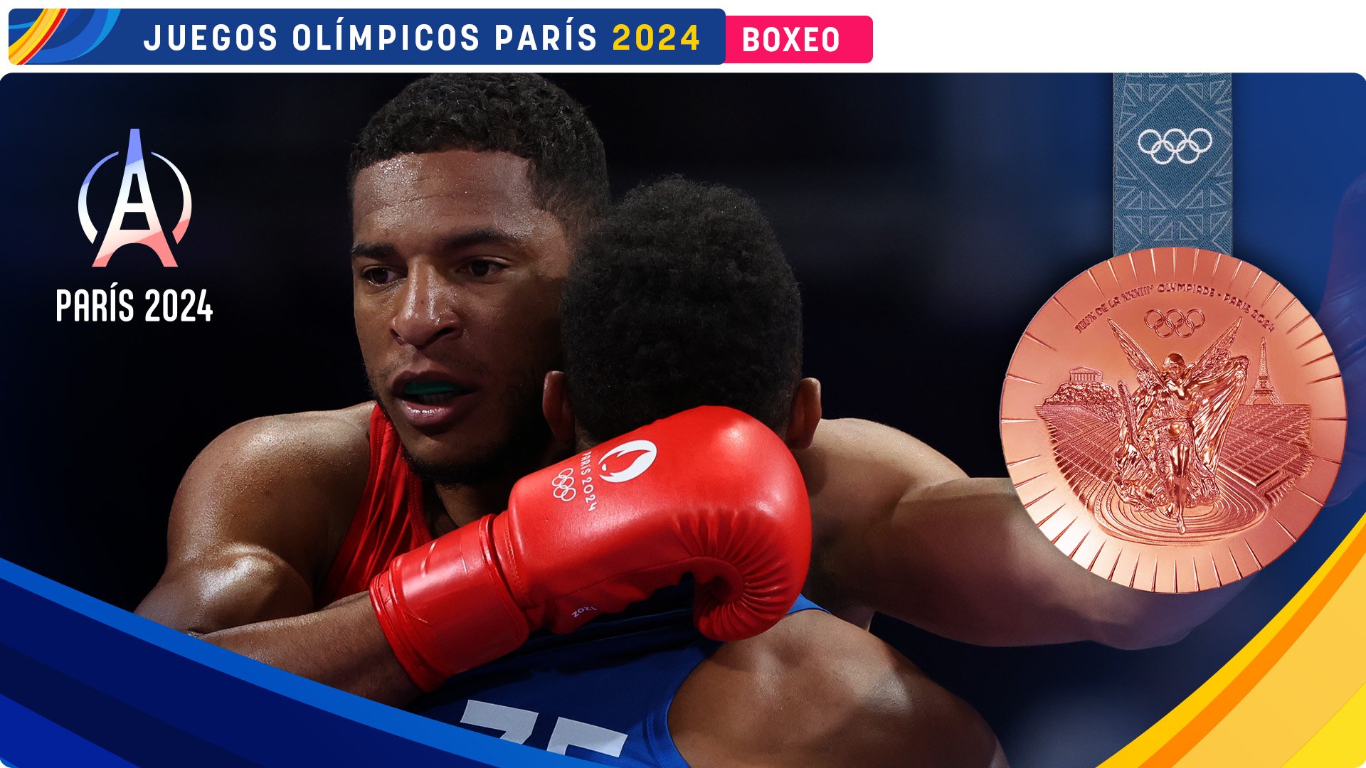 Emmanuel Reyes gana el bronce olímpico en boxeo.