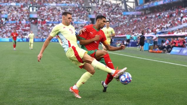 Abel Ruiz Achraf España Marruecos Juegos Olímpicos directo