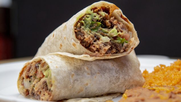 Comida mexicana, burrito, Andalucía