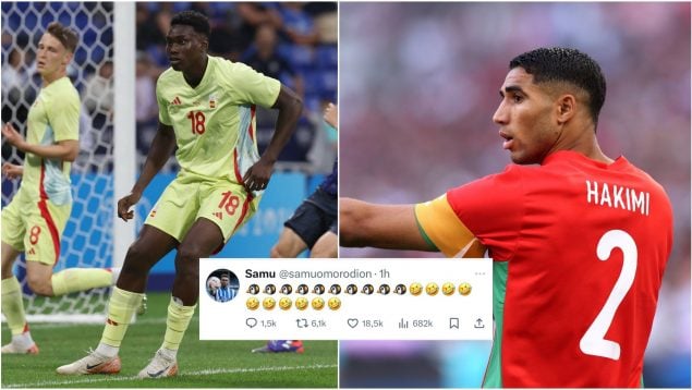 Samu Omorodion, Achraf Hakimi