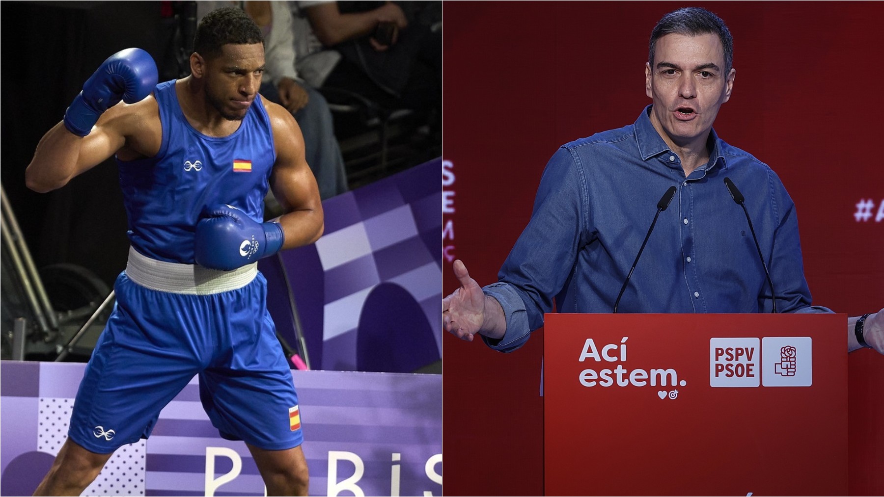 Emmanuel Reyes Pla y Pedro Sánchez. (EP)