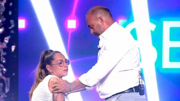 Ginés Corregüela y su hija Miriam en 'La vida sin filtros'. (Mediaset)