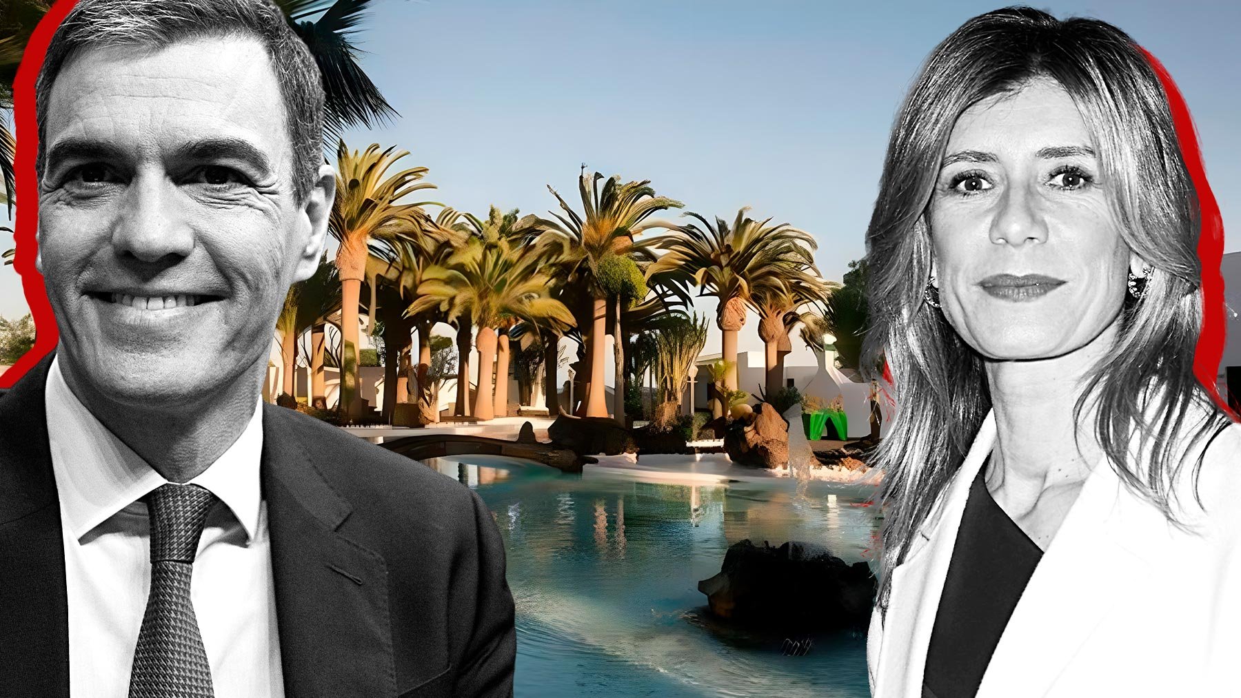 Pedro Sánchez, Begoña Gómez y la residencia de La Mareta (Lanzarote).