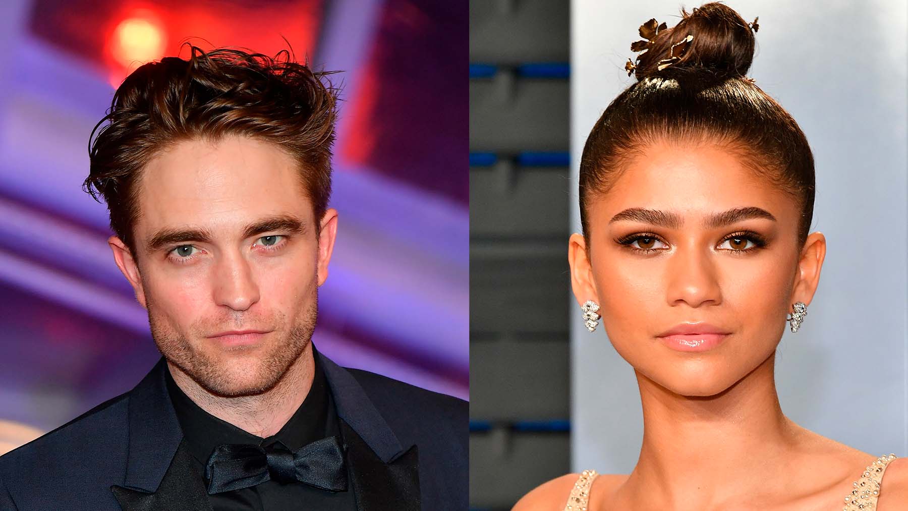 Robert Pattinson y Zendaya.