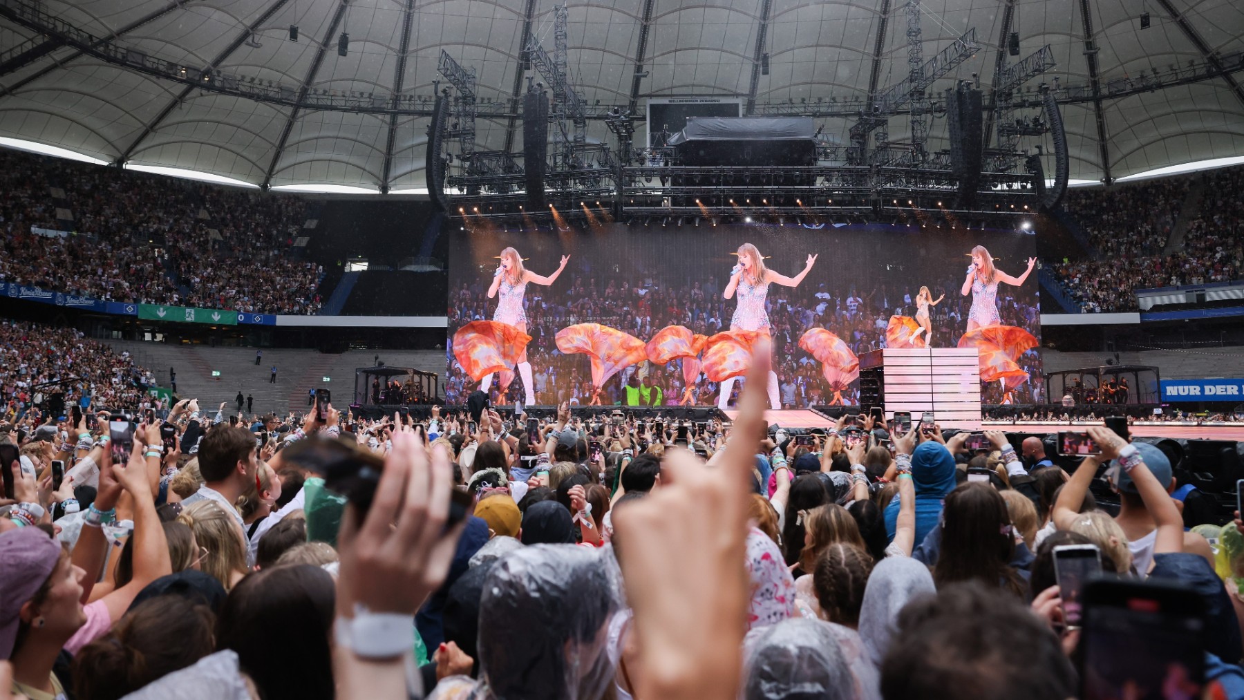 Taylor Swift en concierto. (Foto:EP)