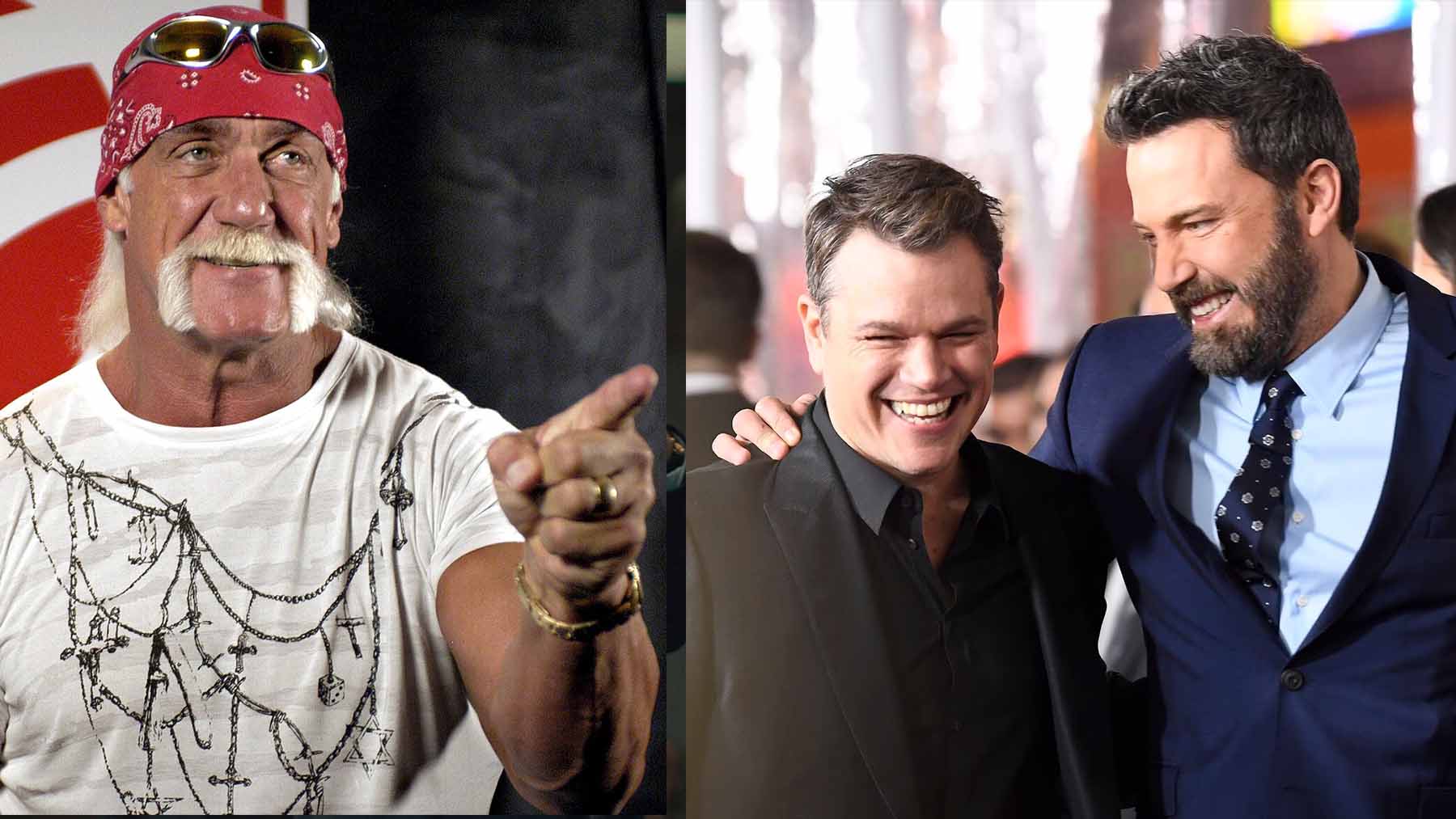 Matt Damon y Ben Affleck estarán en el biopic de Hulk Hogan.