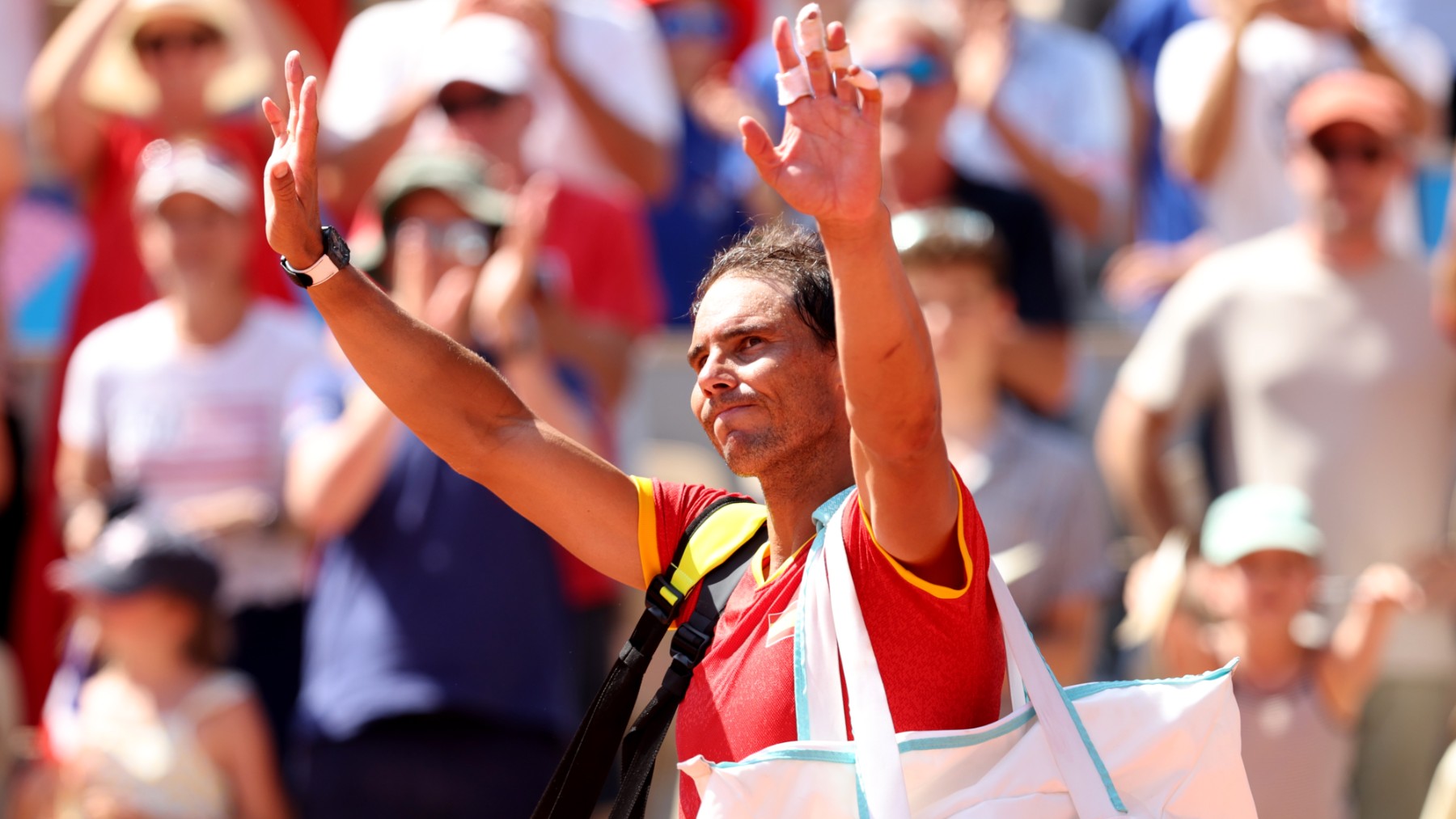 Rafa Nadal, en los Juegos Olímpicos. (Getty)