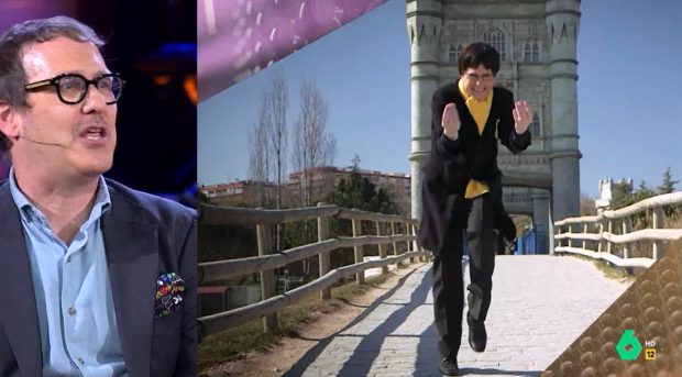 Joaquín Reyes recuerda el día en el que los agentes acudieron al verle disfrazado de Carles Puigdemont (Atresmedia).