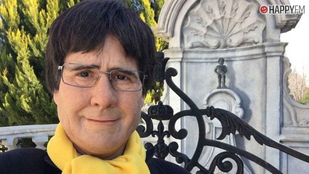 La imitación de Joaquín Reyes a Carles Puigdemont por la que casi es detenido por la Policía (Atresmedia).